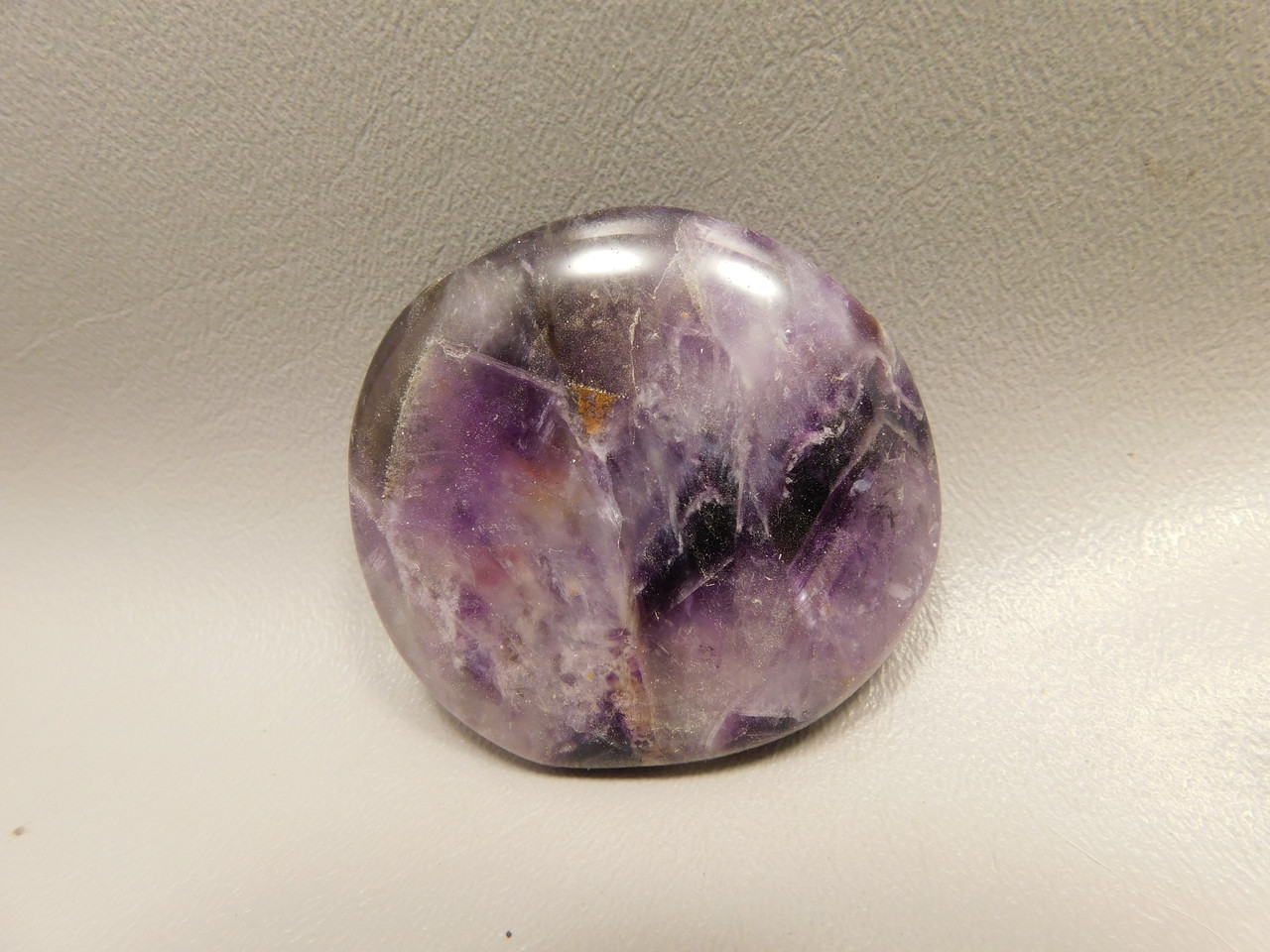 Amethyst Polished Rock Worry or Palm Stone Stocking Stuffer #O4