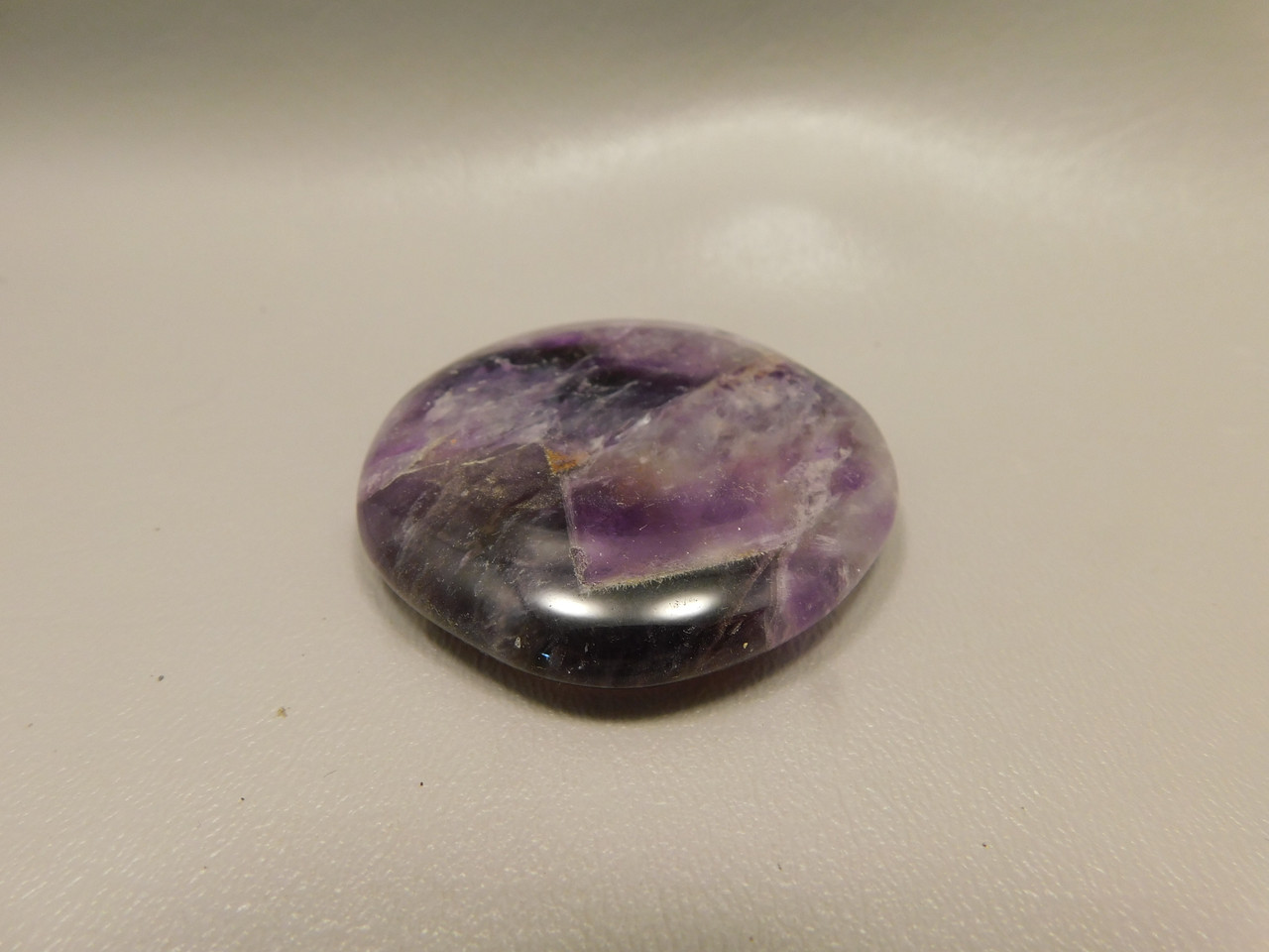 Amethyst Polished Rock Worry or Palm Stone Stocking Stuffer #O4