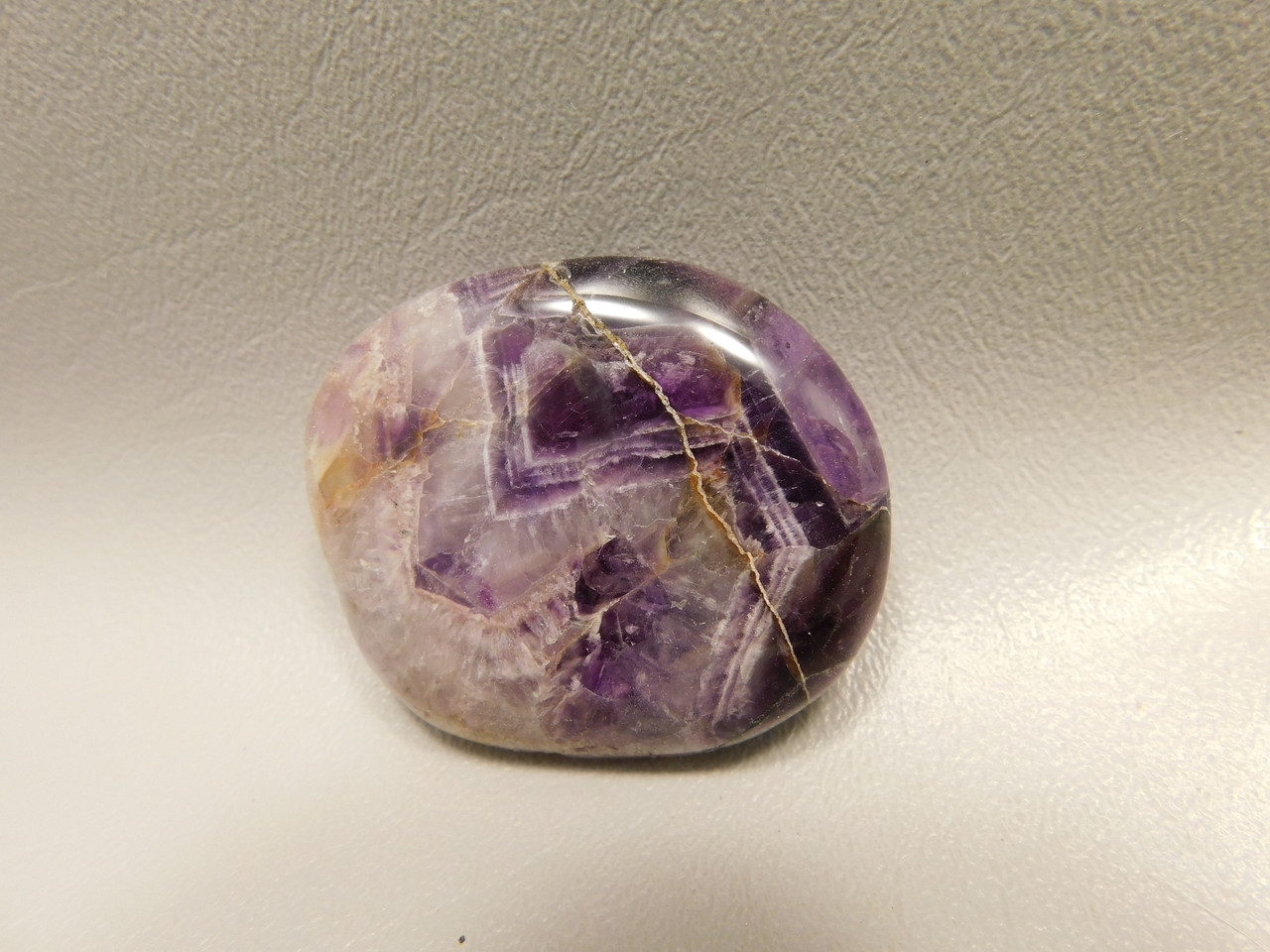 Amethyst Polished Rock Worry or Palm Stone Stocking Stuffer #O5