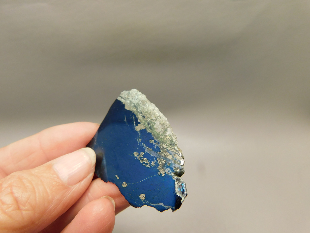 Covellite Polished Stone Butte Montana Rock #O10