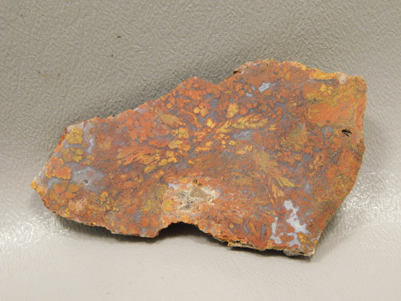 Bloody Basin Plume Agate Stone Slab Unpolished Rock Arizona #O2
