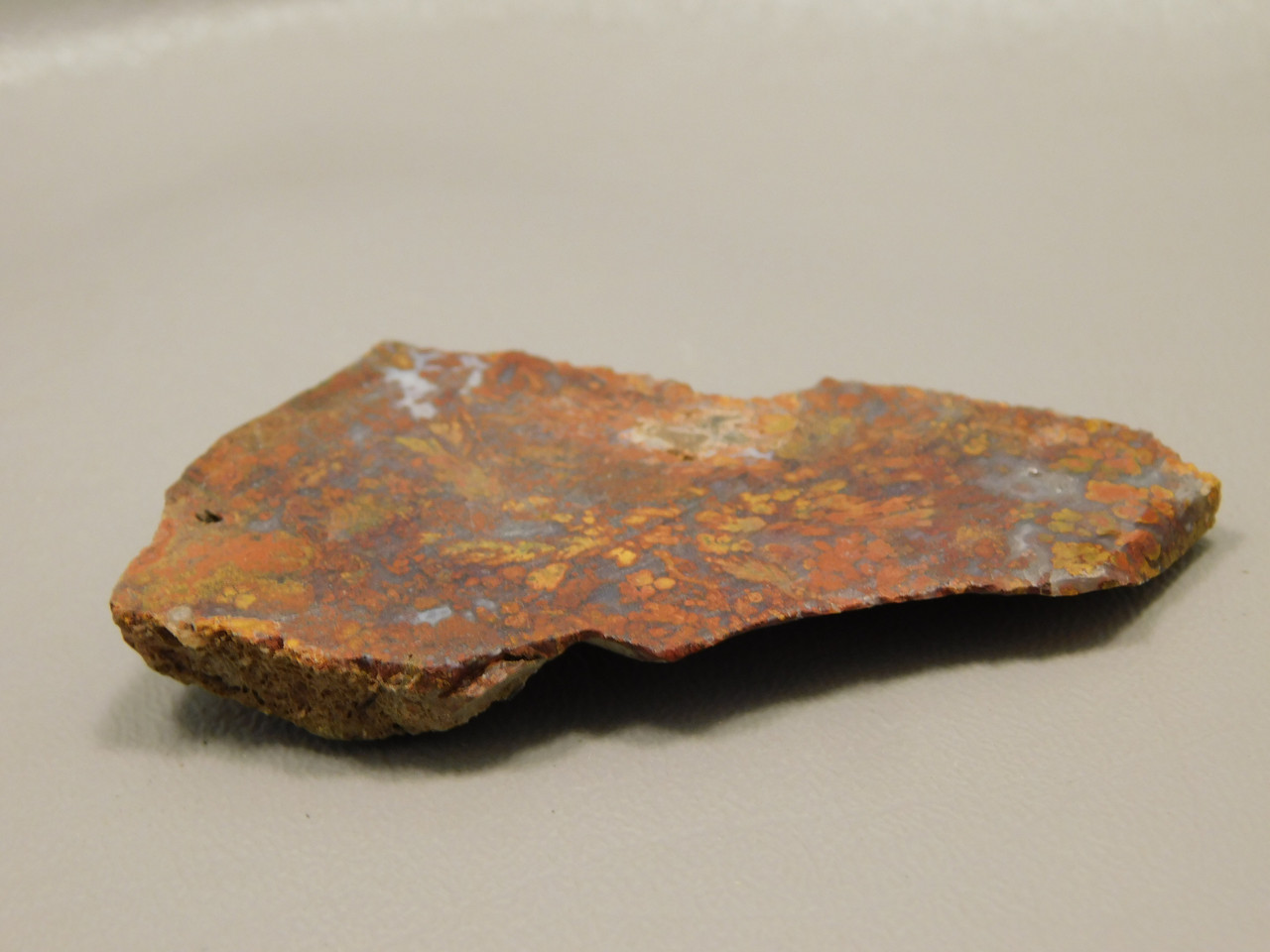 Bloody Basin Plume Agate Stone Slab Unpolished Rock Arizona #O2