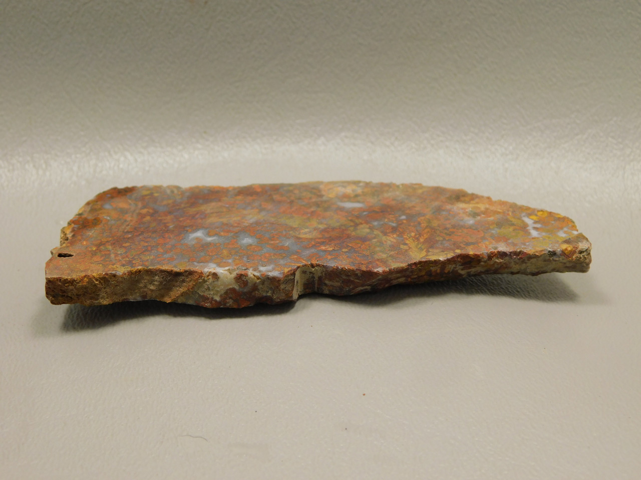 Bloody Basin Plume Agate Stone Slab Unpolished Rock Arizona #O7