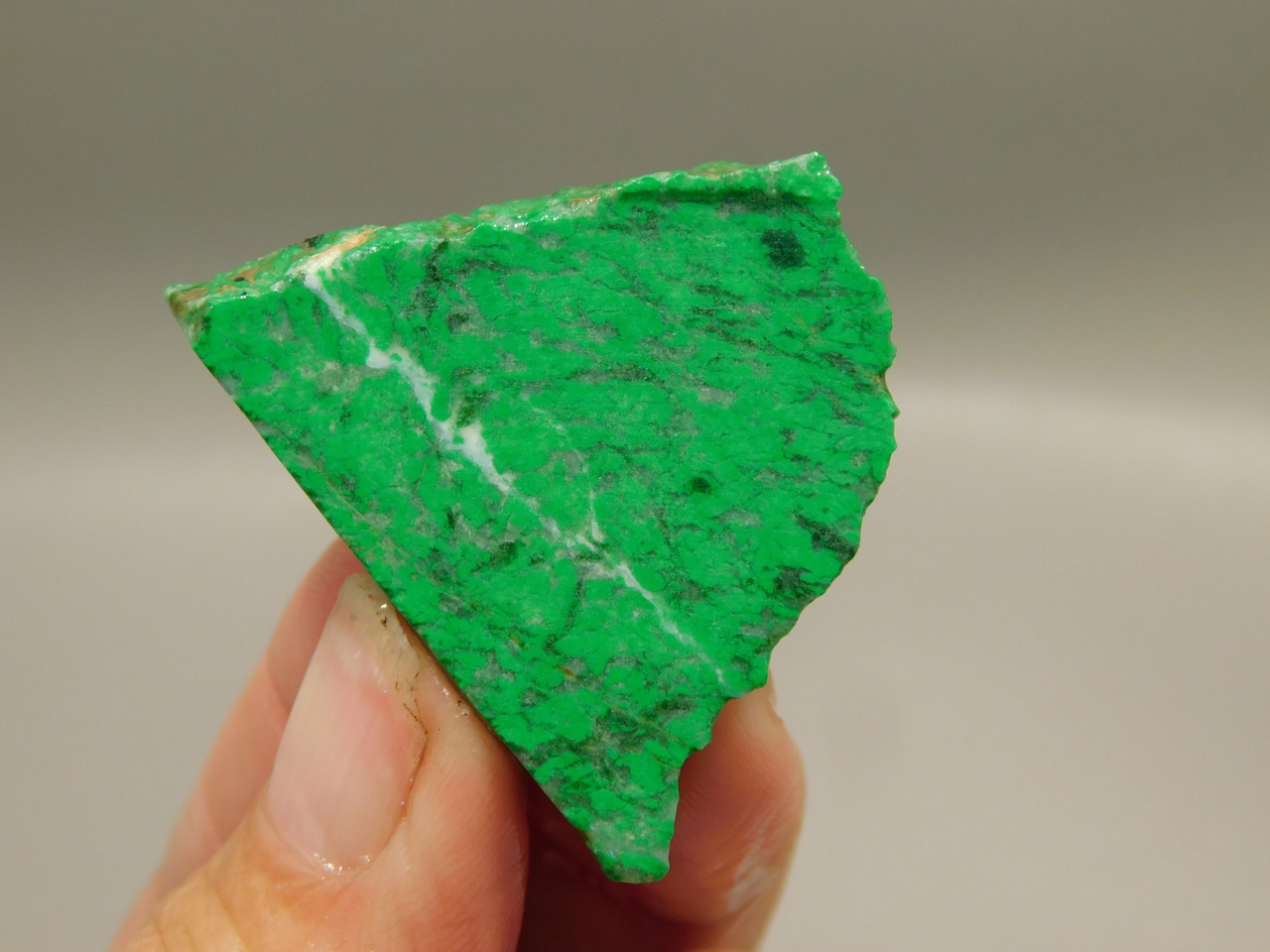 Maw Sit Sit Unpolished Stone Green Jade Small Rock #O12