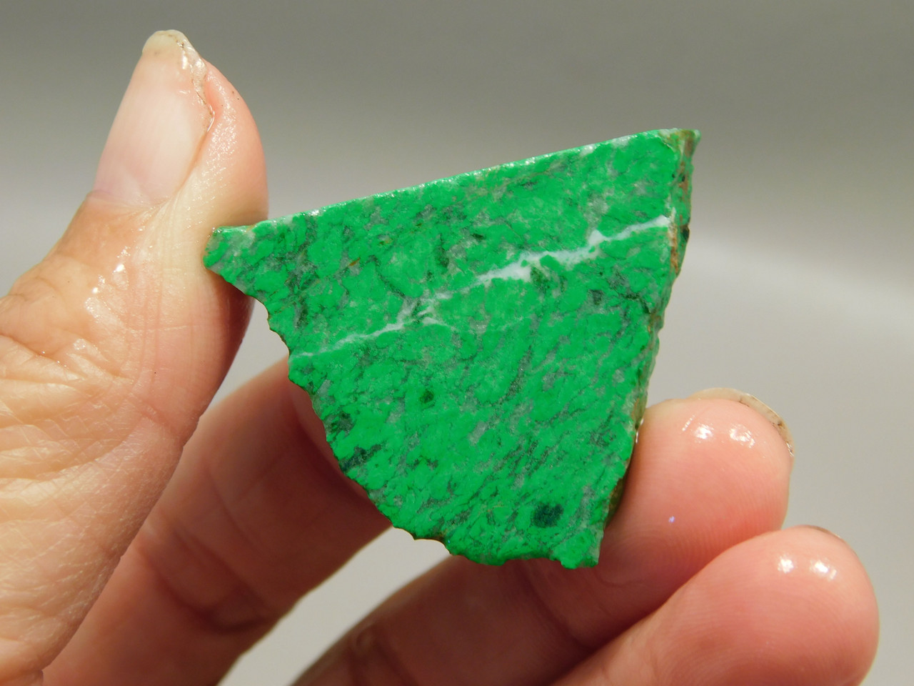 Maw Sit Sit Unpolished Stone Green Jade Small Rock #O12