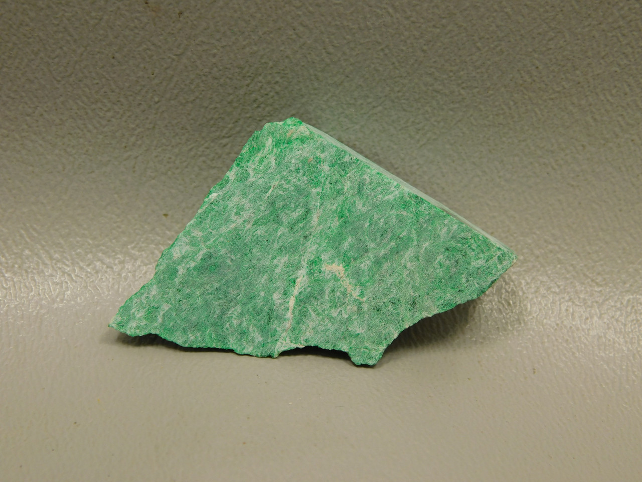 Maw Sit Sit Unpolished Stone Slab Green Jade Small Rock #O16