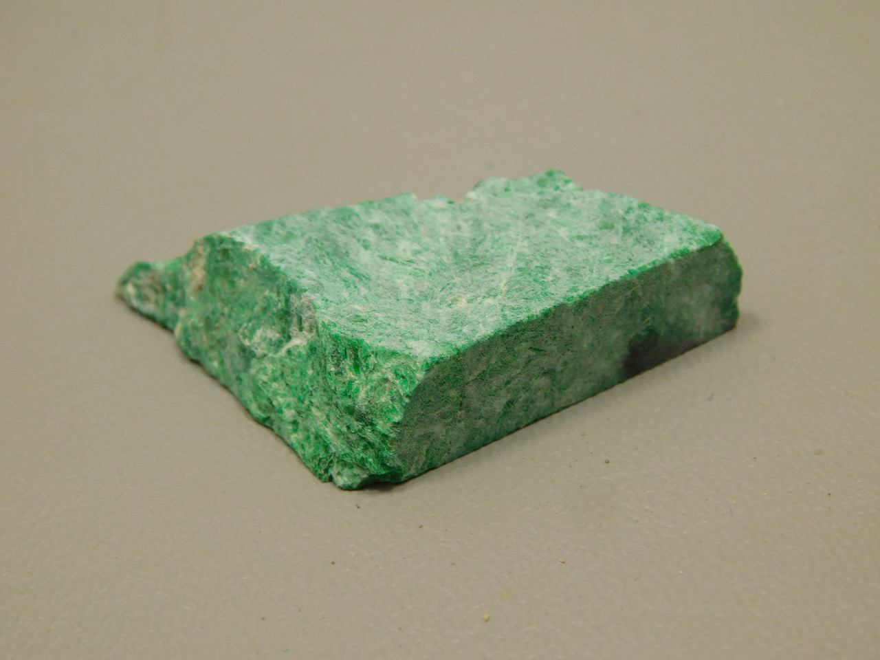 Maw Sit Sit Unpolished Stone Slab Green Jade Small Rock #O16