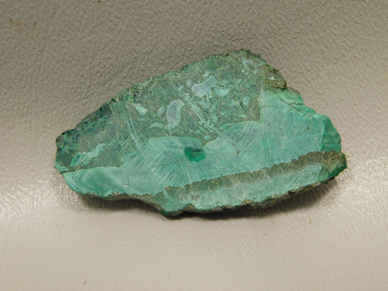 Gem Silica Chrysocolla Inspiration Mine Unpolished Stone Slab #O200