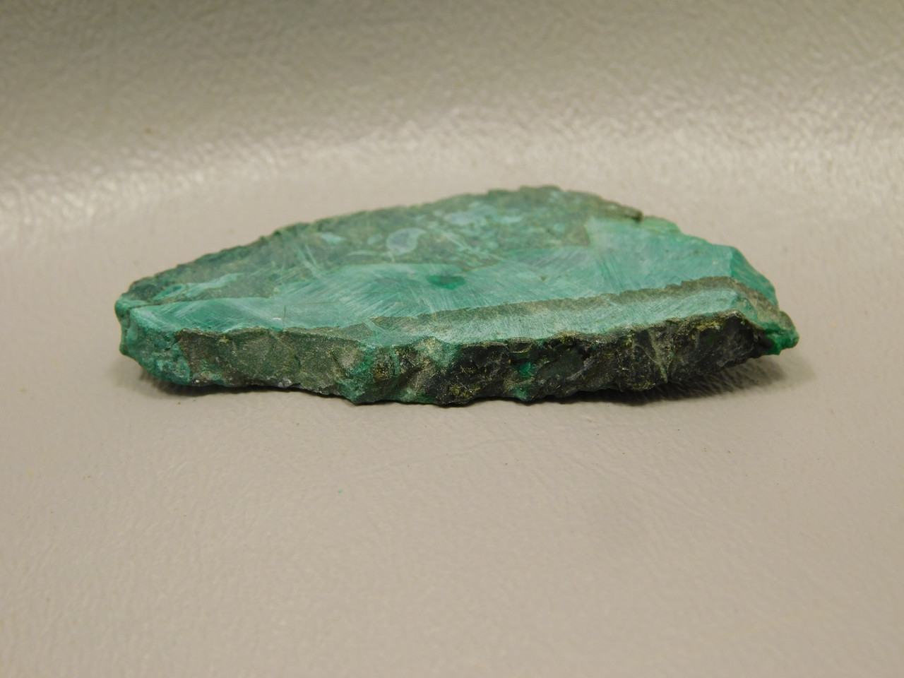 Gem Silica Chrysocolla Inspiration Mine Unpolished Stone Slab #O200