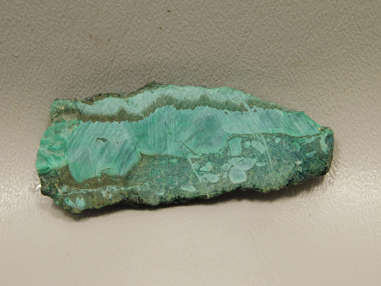 Gem Silica Chrysocolla Inspiration Mine Unpolished Stone Slab #O202