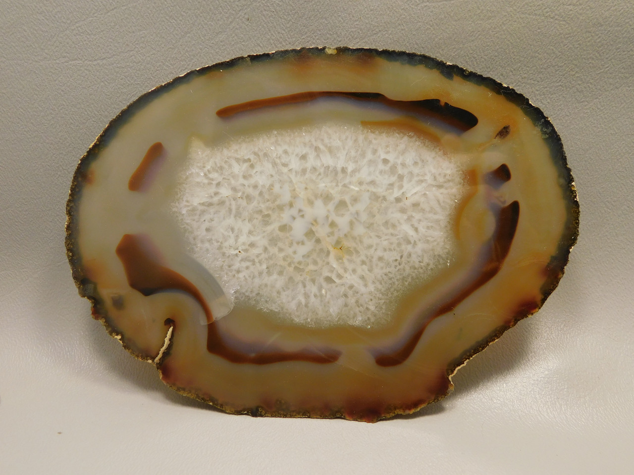 Brazilian Agate Polished Stone Slab Banded Agate #O15