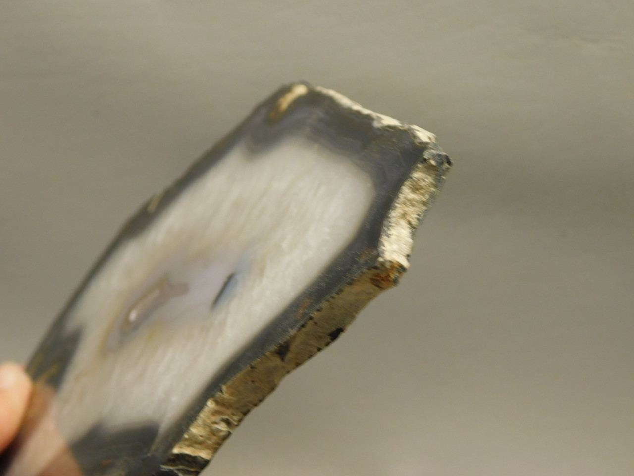 Brazilian Agate Polished Stone Slab Banded Agate #O16