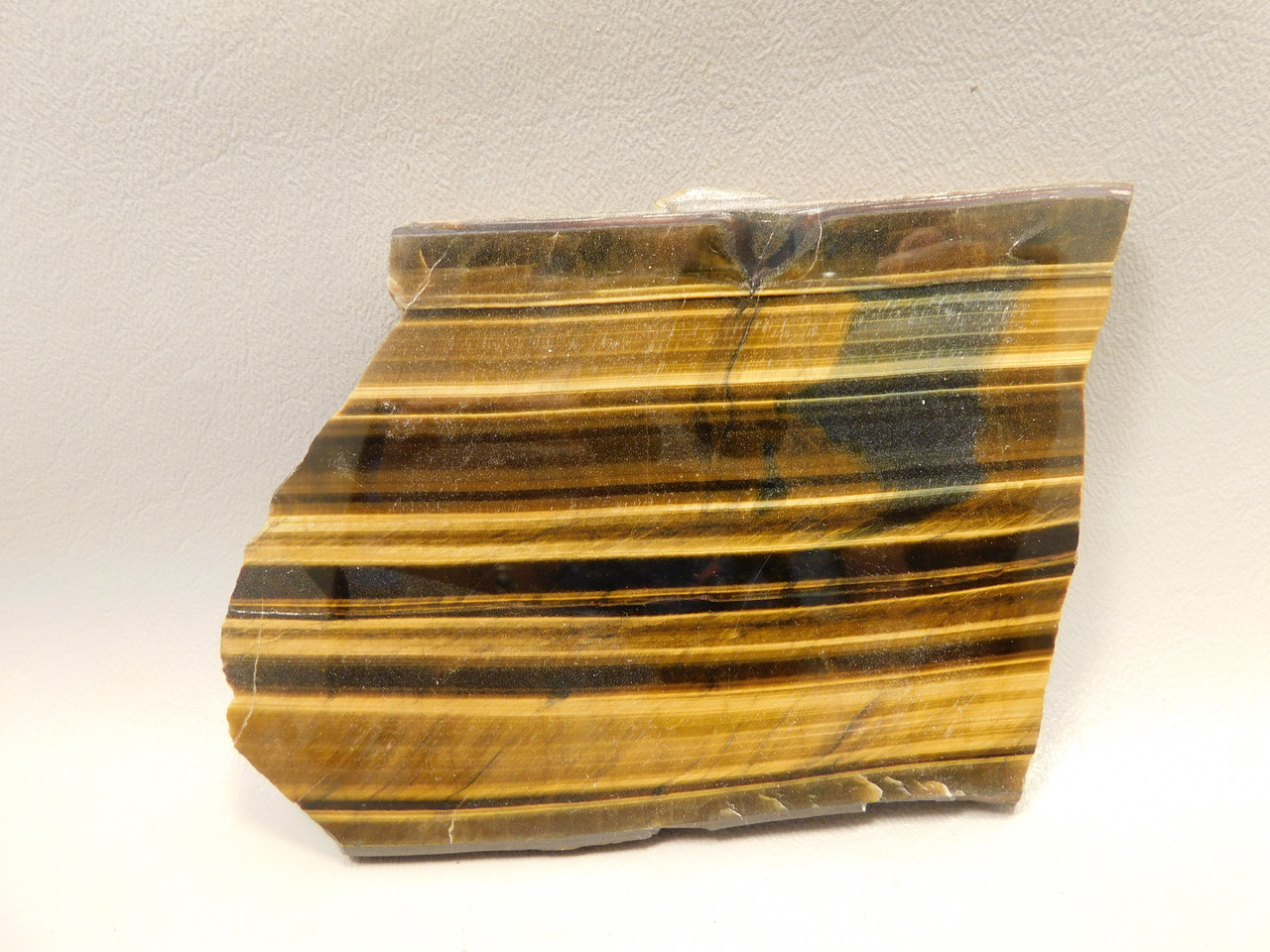 Tiger-eye Polished Stone Slab Chatoyant Tiger's Eye #O1