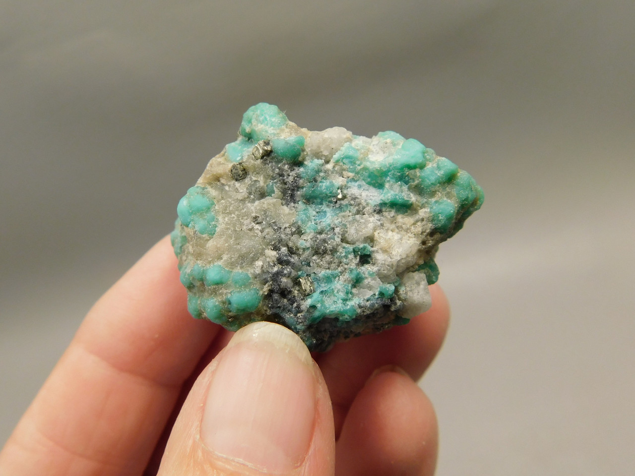 Turquoise Nugget Rock Small Natural Unpolished Stone Mexico #O12