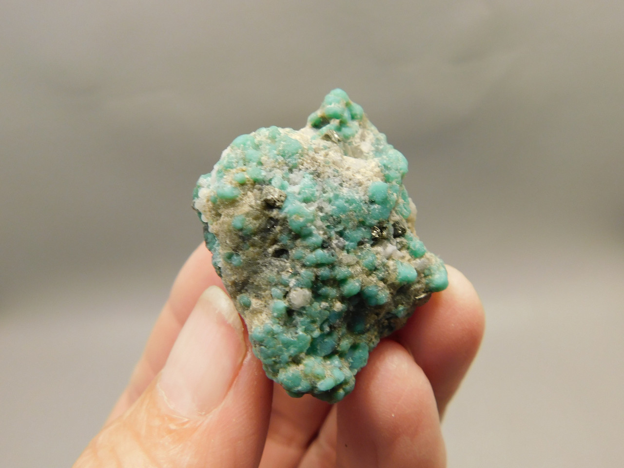 Turquoise Nugget Rock Small Natural Unpolished Stone Mexico #O12
