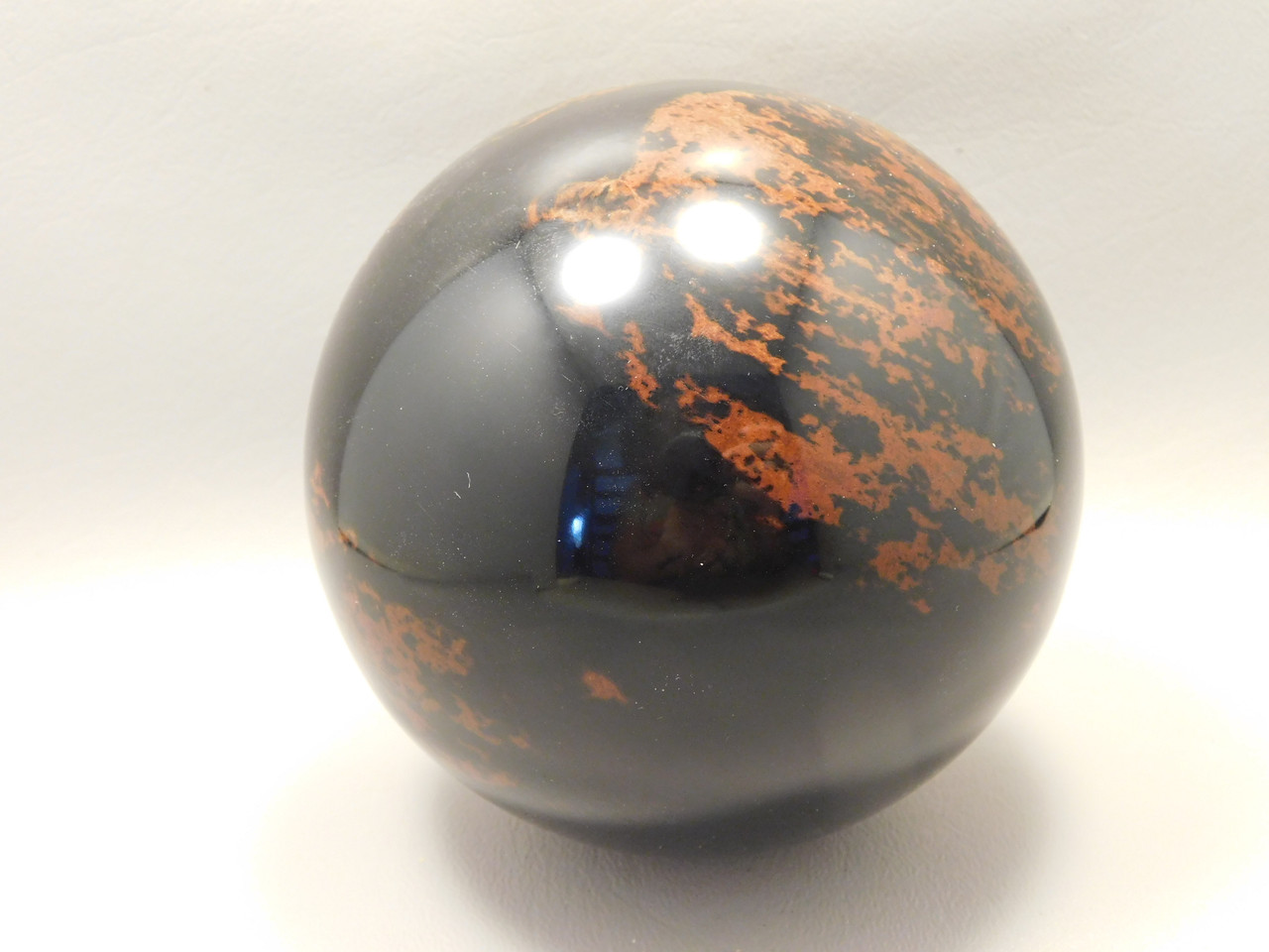 Mahogany Obsidian Large 4 inch Stone Sphere Oregon #OXL1