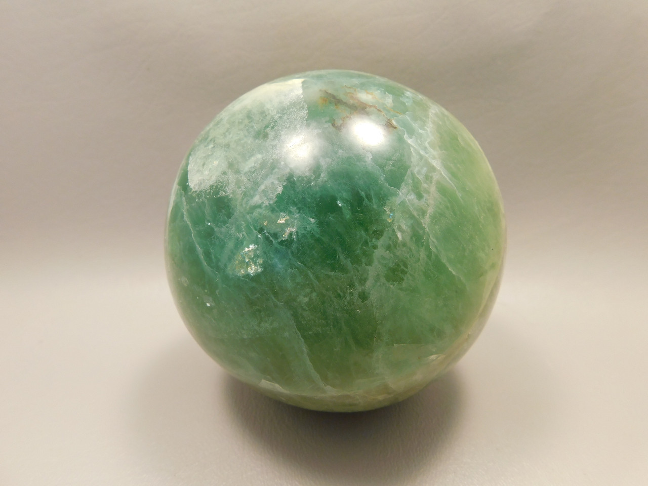Fluorite Crystal Sphere 3.7 inch Mineral Green Stone #Oxl1