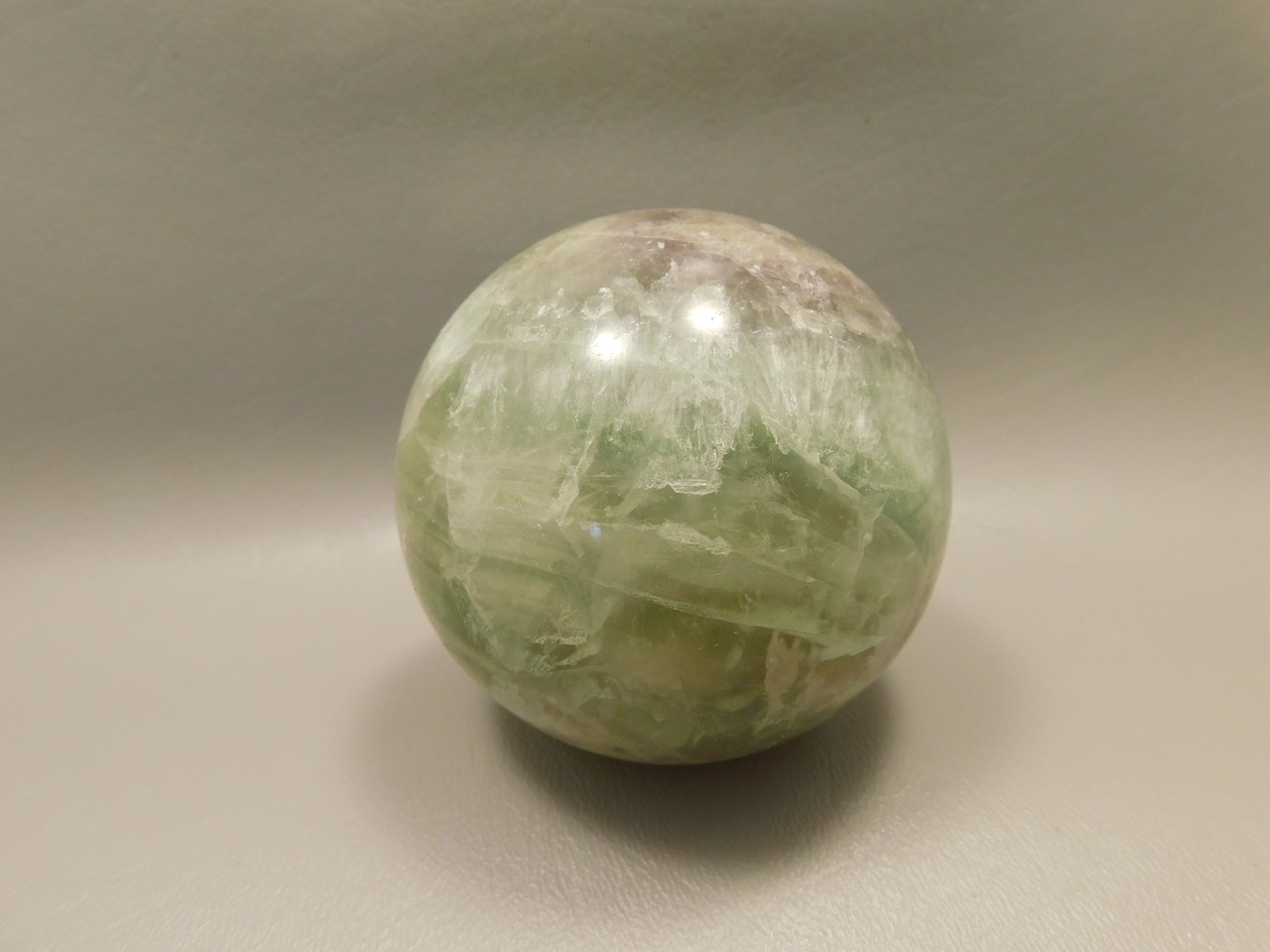 Fluorite Crystal Sphere 2.8 inch Green Stone 70 mm #O16