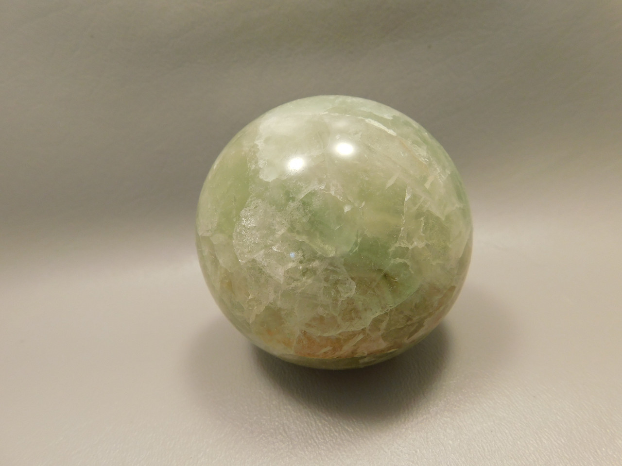 Fluorite Crystal Sphere 2.8 inch Green Stone 70 mm #O16