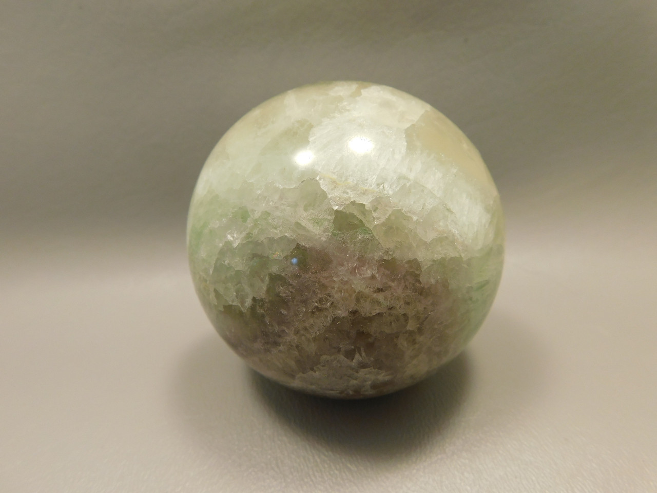 Fluorite Crystal Sphere 2.8 inch Green Stone 70 mm #O16