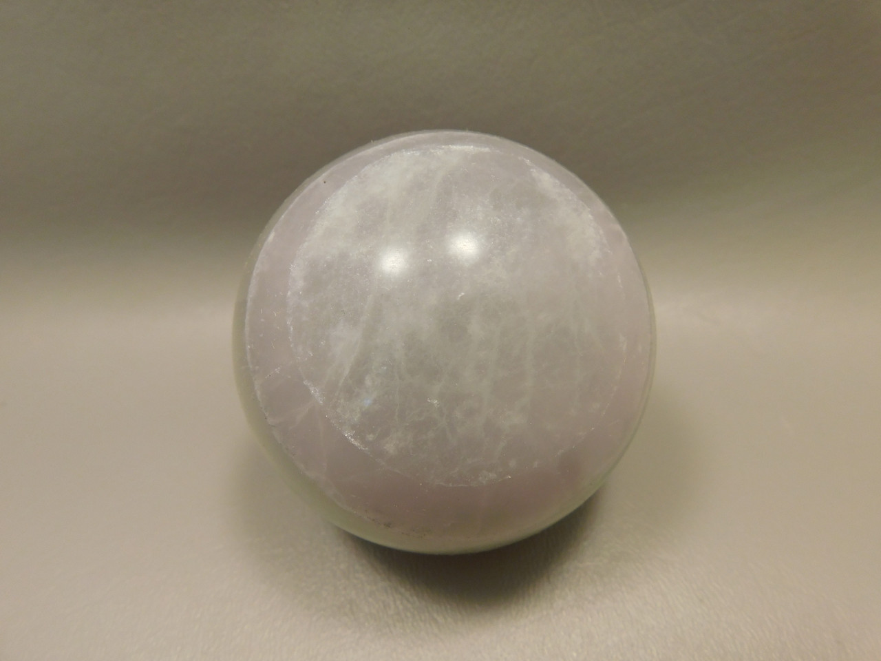 Fluorite Crystal Sphere 2.8 inch Lavender Stone 70 mm #O28