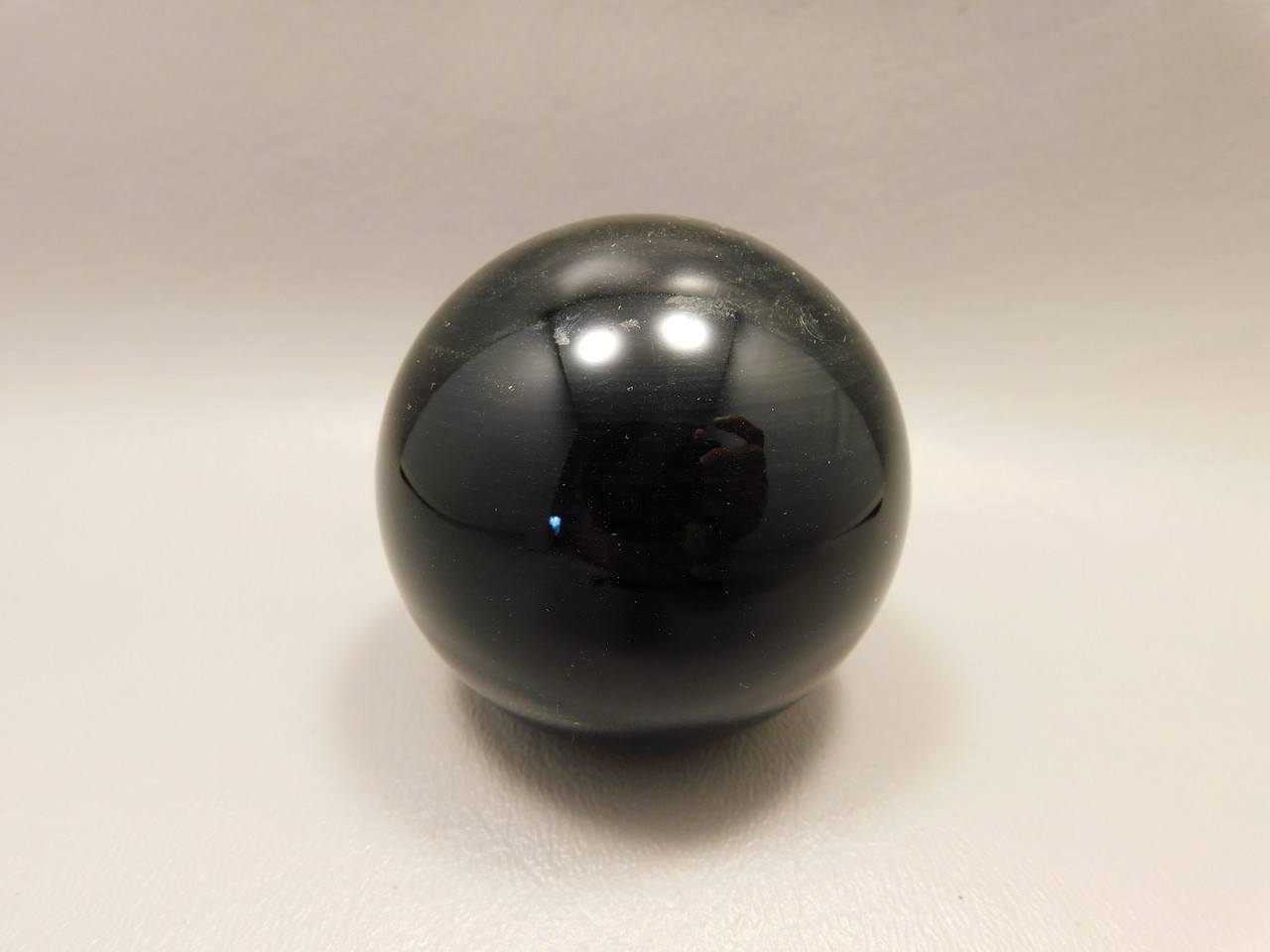 Silver Sheen Sphere 2.25 inch Gemstone Chatoyant Stone 57 mm Ball #Os7