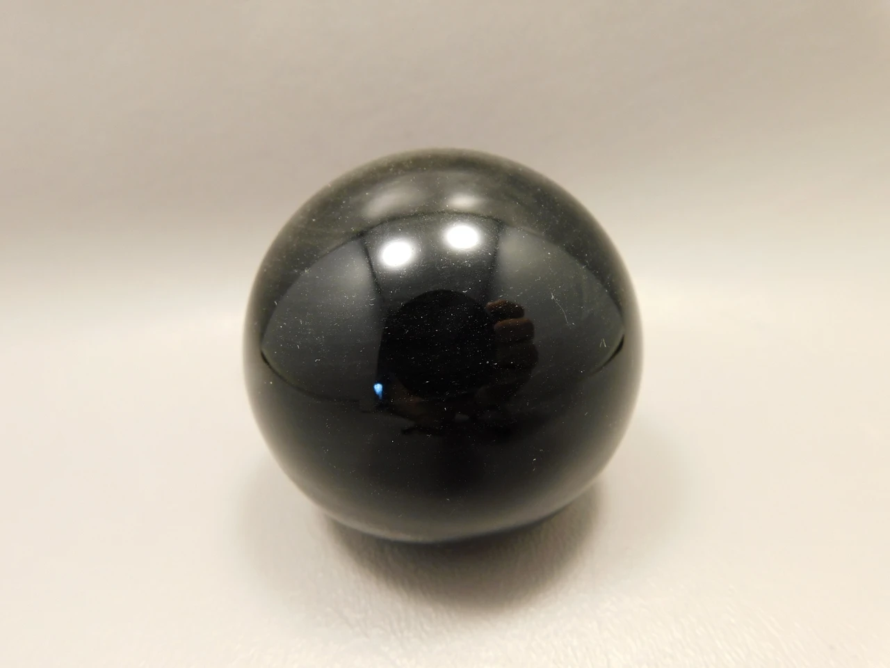 Silver Sheen Sphere 2 inch Gemstone Chatoyant Stone 53 mm Ball #Os8