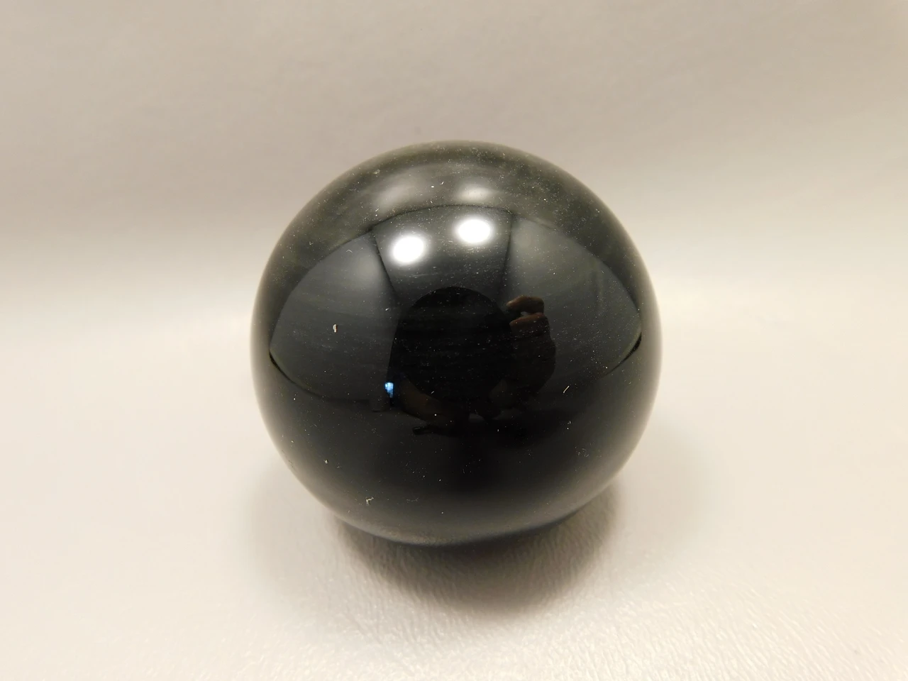 Silver Sheen Sphere 2 inch Gemstone Chatoyant Stone 53 mm Ball #Os8