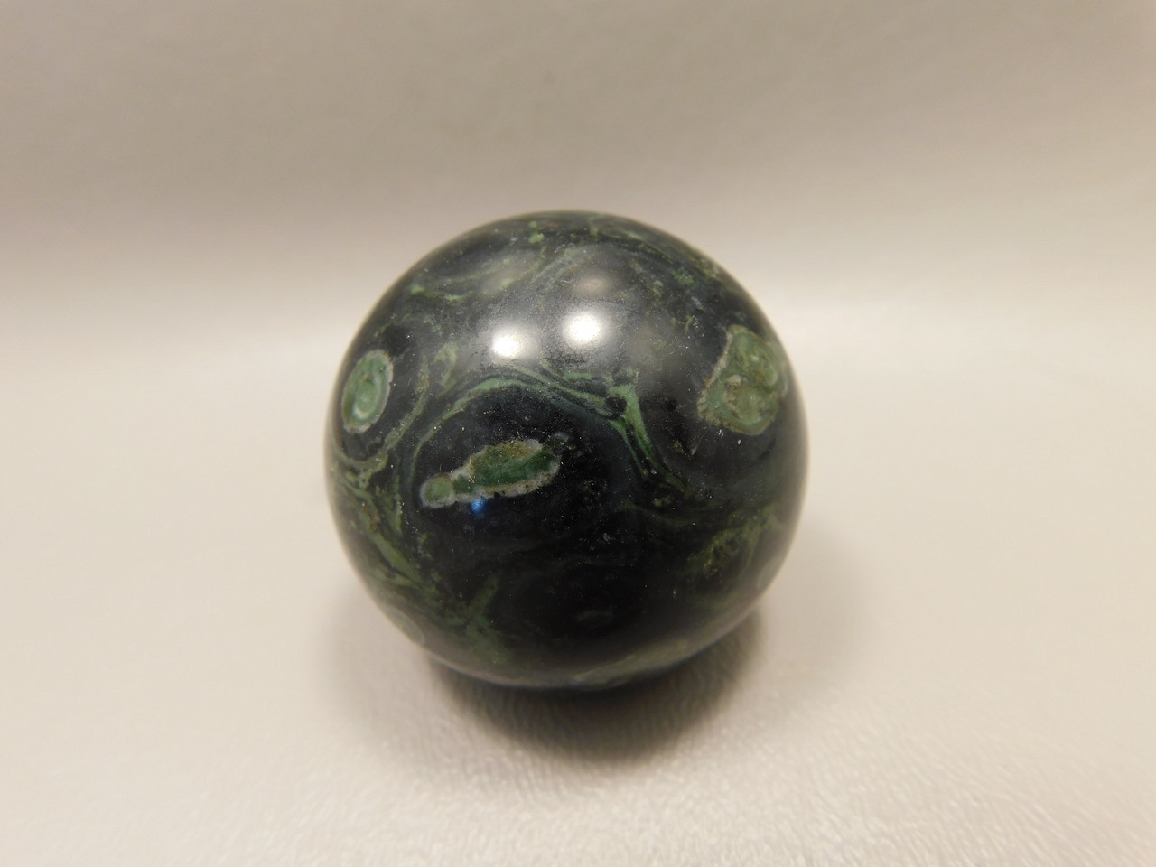 Kabamba Jasper Stone Sphere 1.5 inch Crocodile Rock 40 mm #O8