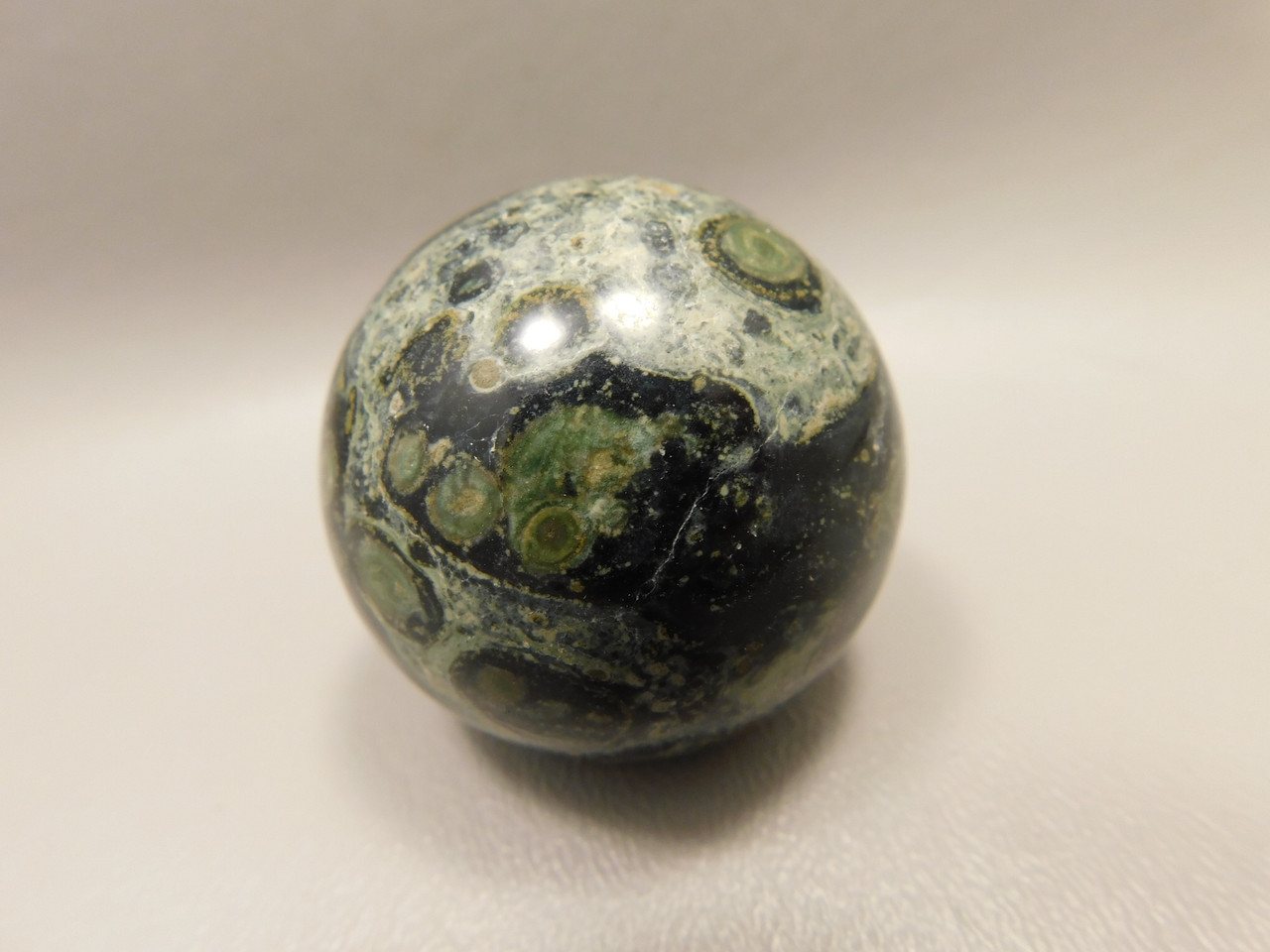 Kabamba Jasper Stone Sphere 1.5 inch Crocodile Rock 40 mm #O7