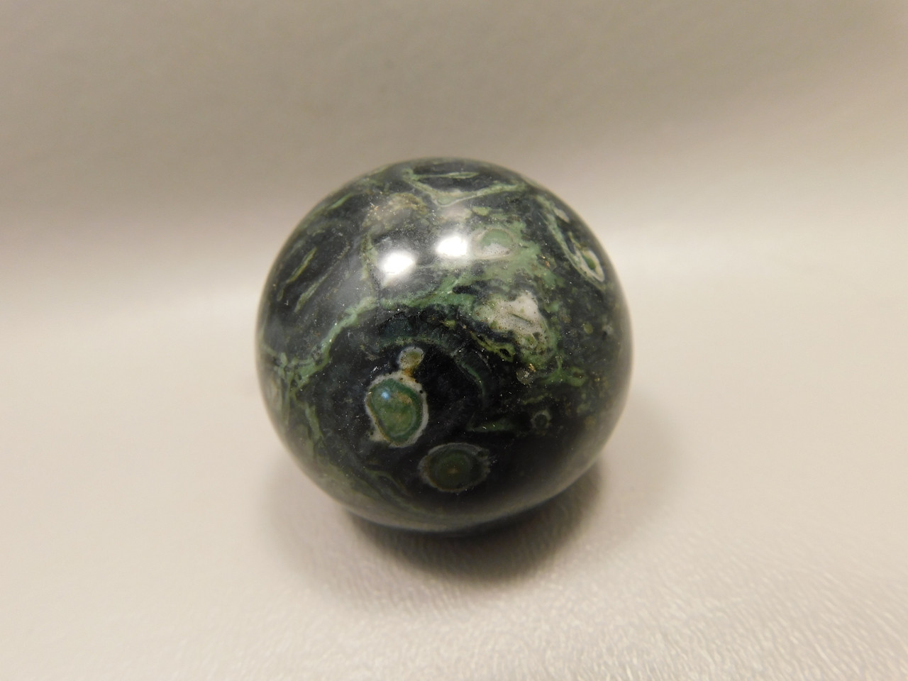 Kabamba Jasper Stone Sphere 1.5 inch Crocodile Rock 40 mm #O2