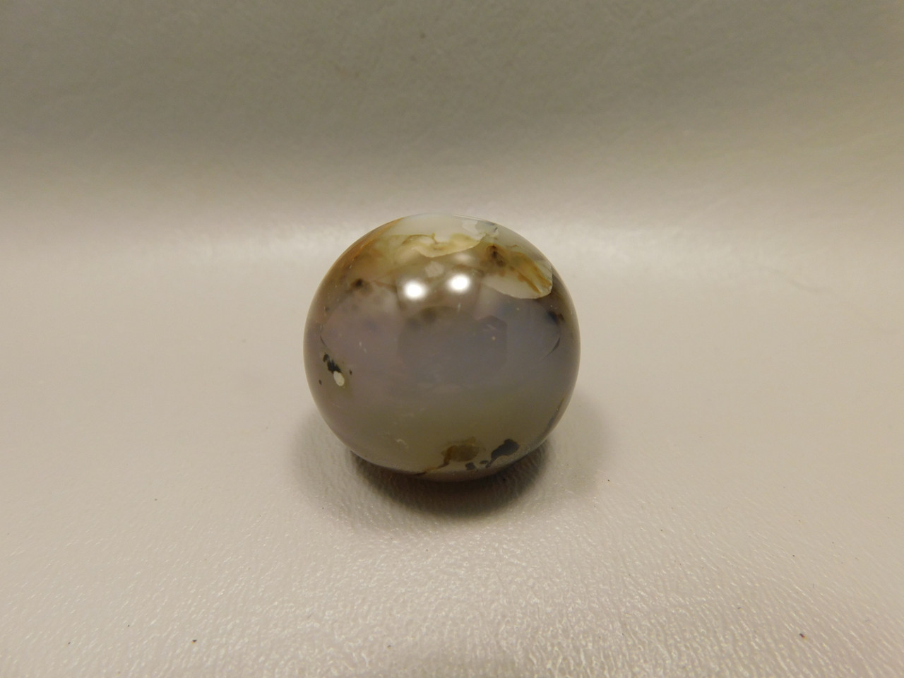 Agate Sphere Stone Madagascar 1.2 inch Marble Ball Rock #O16