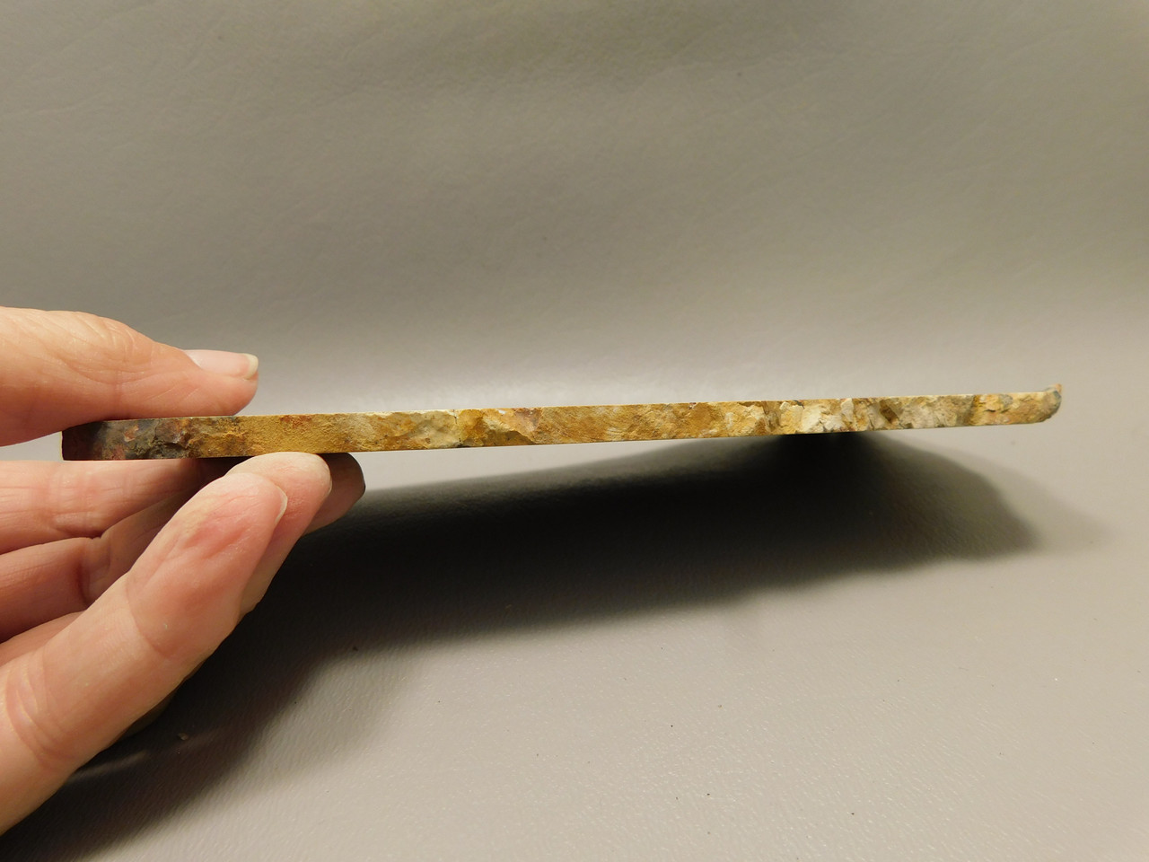 Cherry Creek Jasper Unpolished Rock Stone Slab Red Creek #O5