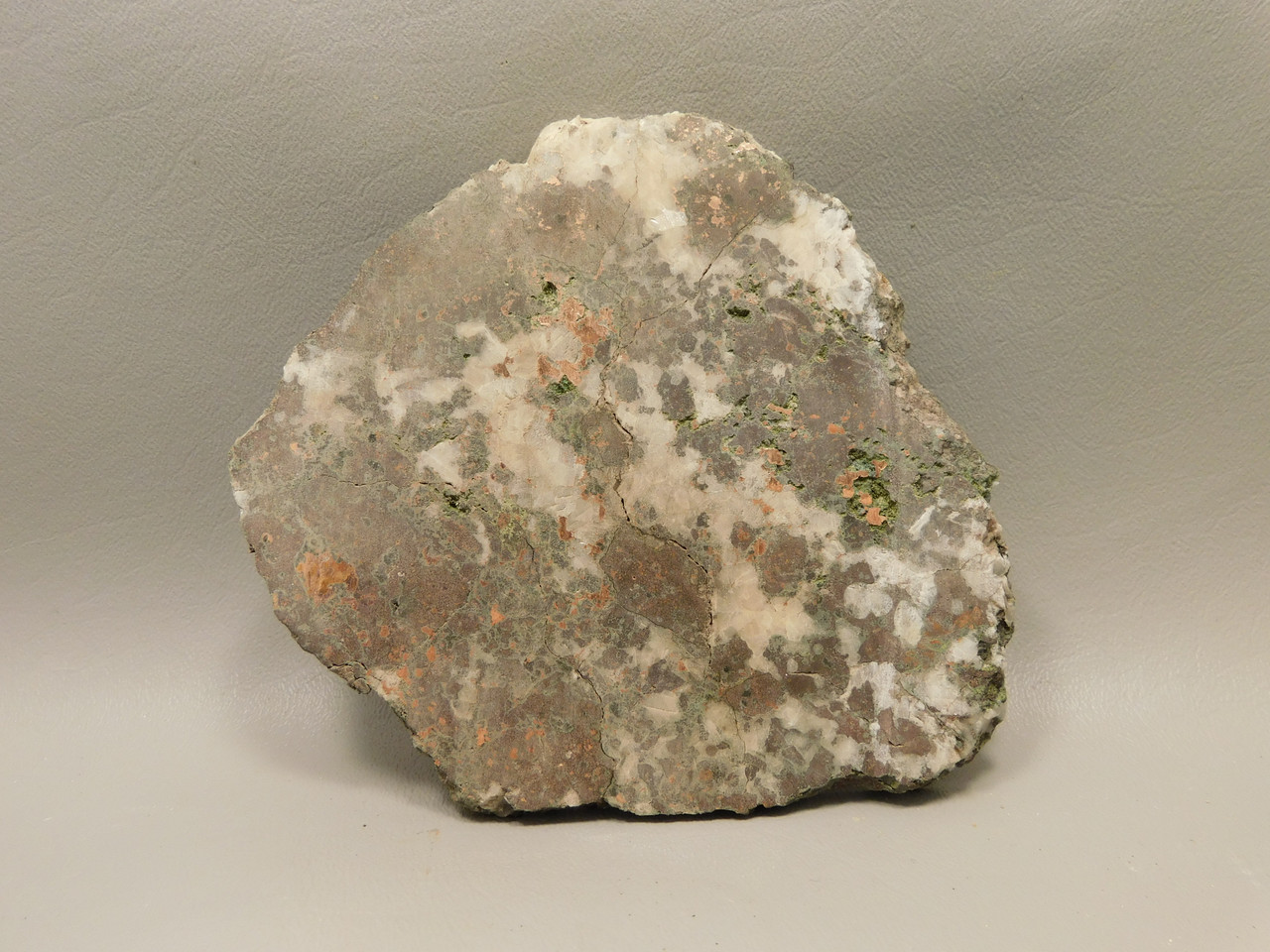 Kingston Conglomerate Copper Stone Slab Rough Rock Michigan #O10