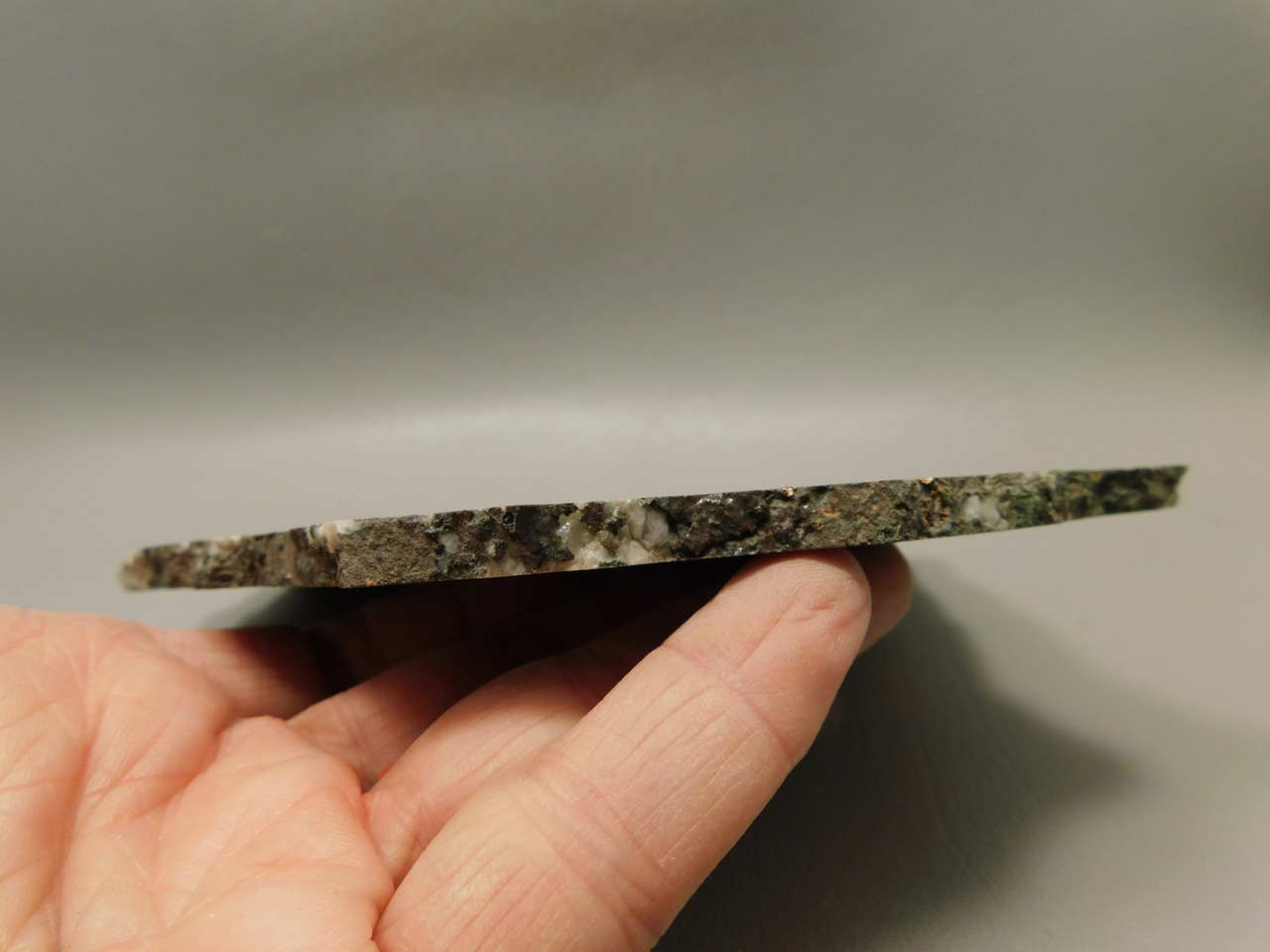 Kingston Conglomerate Copper Stone Slab Rough Rock Michigan #O11
