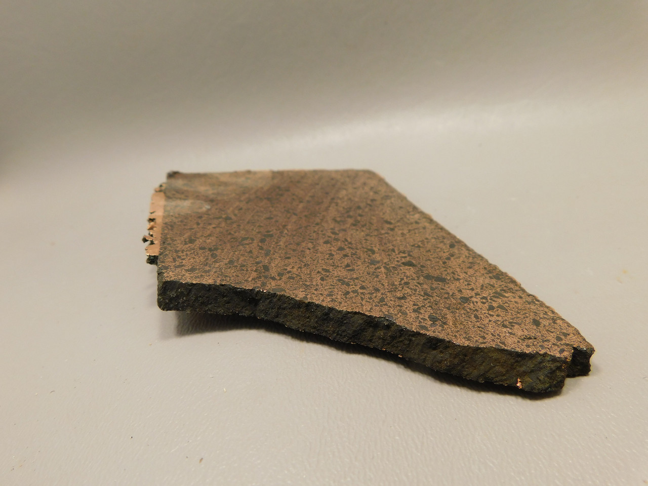 Copper Firebrick Stone Slab Rough Rock Michigan #O20