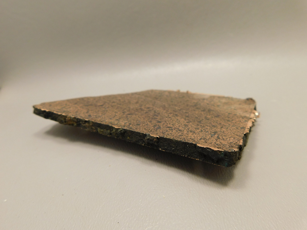 Copper Firebrick Stone Slab Rough Rock Michigan #O20