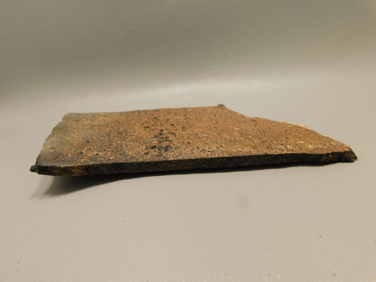 Copper Firebrick Stone Slab Rough Rock Michigan #O30