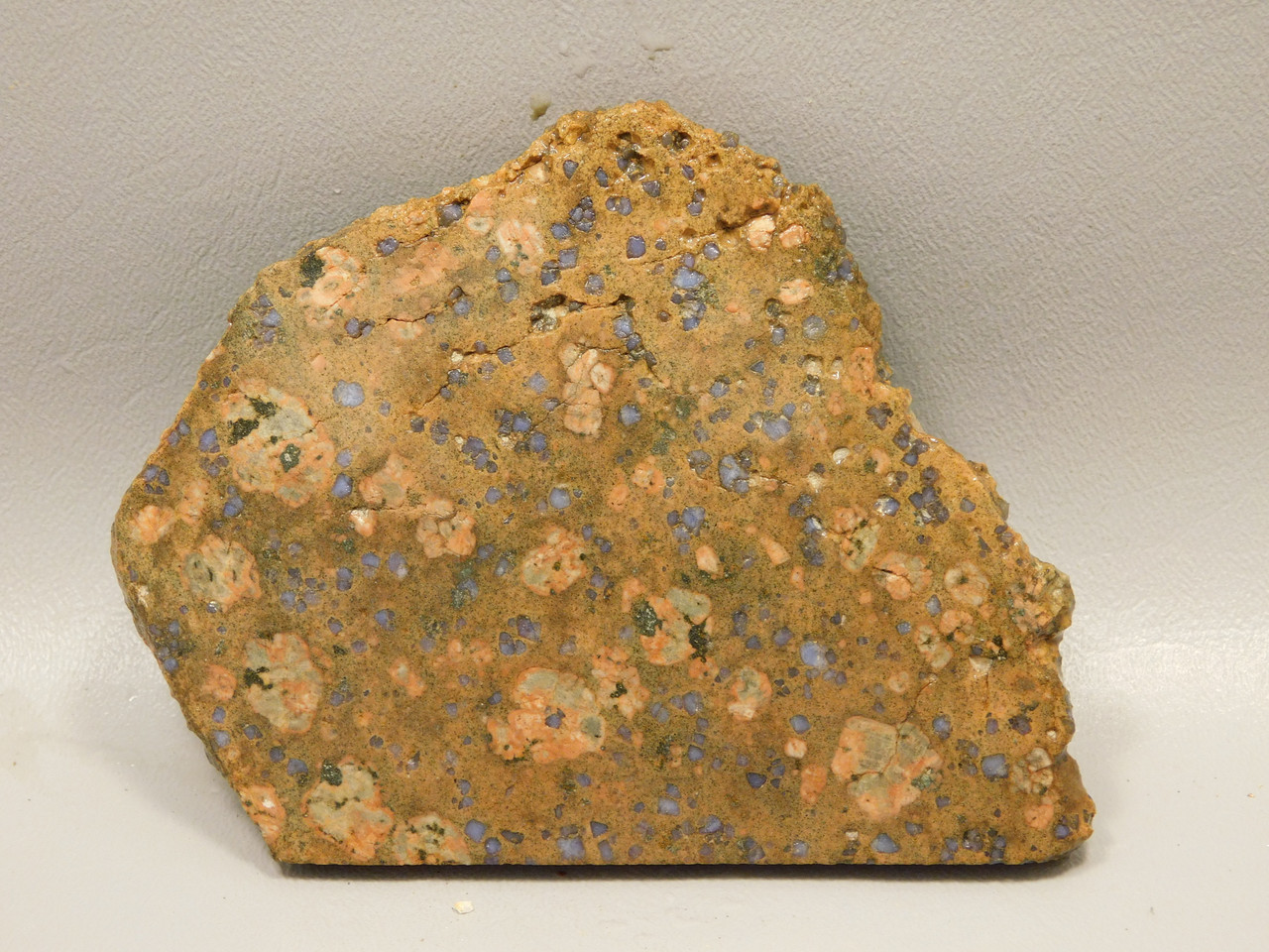 Llanite Unpolished Stone Slab Rough Rock Texas #O5