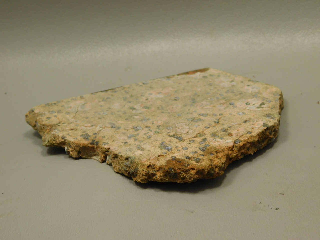 Llanite Unpolished Stone Slab Rough Rock Texas #O5