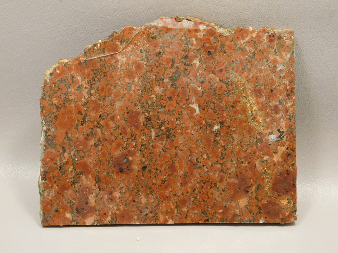 Copper Rose Stone Slab Kingston Conglomerate Rough Rock #O5