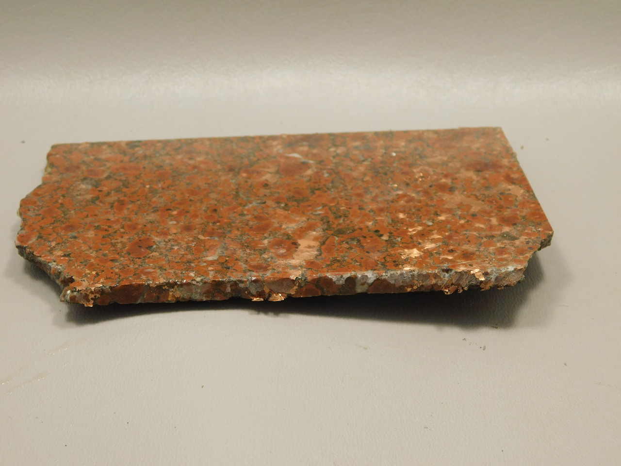 Copper Rose Stone Slab Kingston Conglomerate Rough Rock #O6