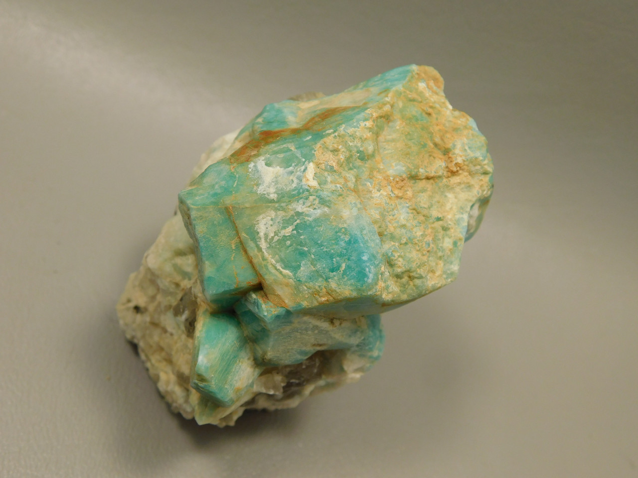 Amazonite Crystal Mineral Specimen Colorado #O2