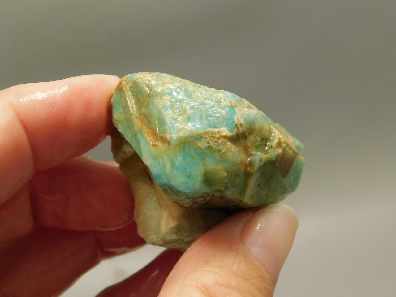 Amazonite Crystal Mineral Specimen Colorado #O3