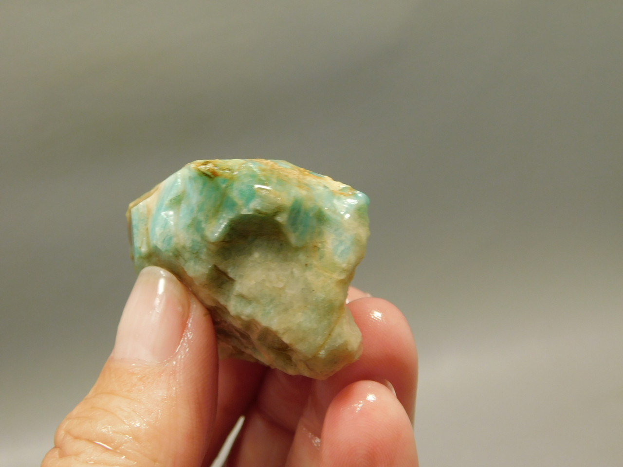 Amazonite Crystal Mineral Specimen Colorado #O3