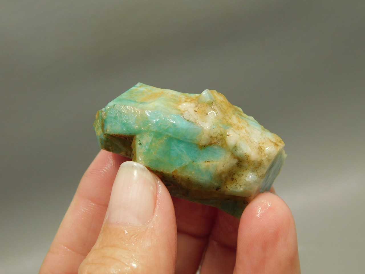Amazonite Crystal Mineral Specimen Colorado #O4