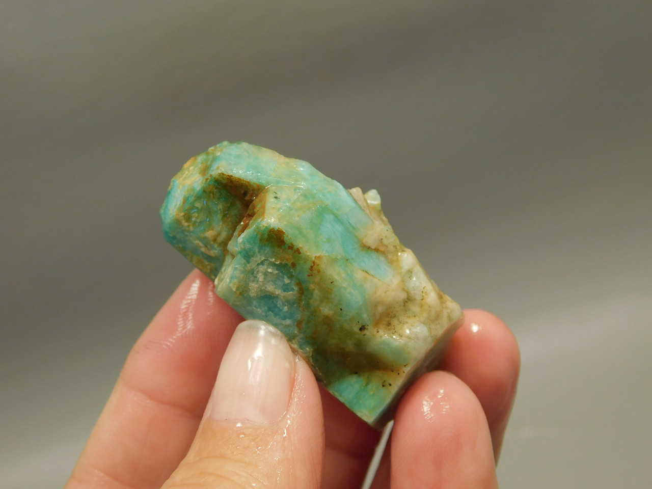 Amazonite Crystal Mineral Specimen Colorado #O4