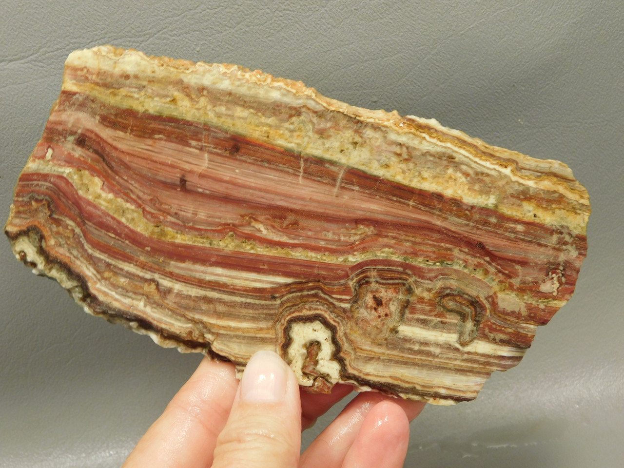 Candy Opal Unpolished Rough Rock Stone Slab Bacon Opal #O1