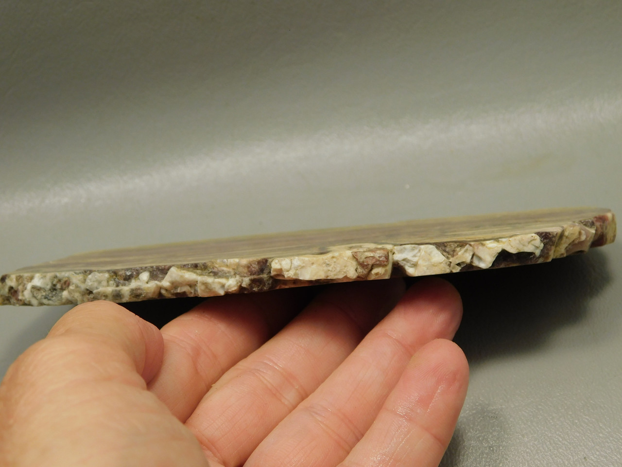 Candy Opal Unpolished Rough Rock Stone Slab Bacon Opal #O1
