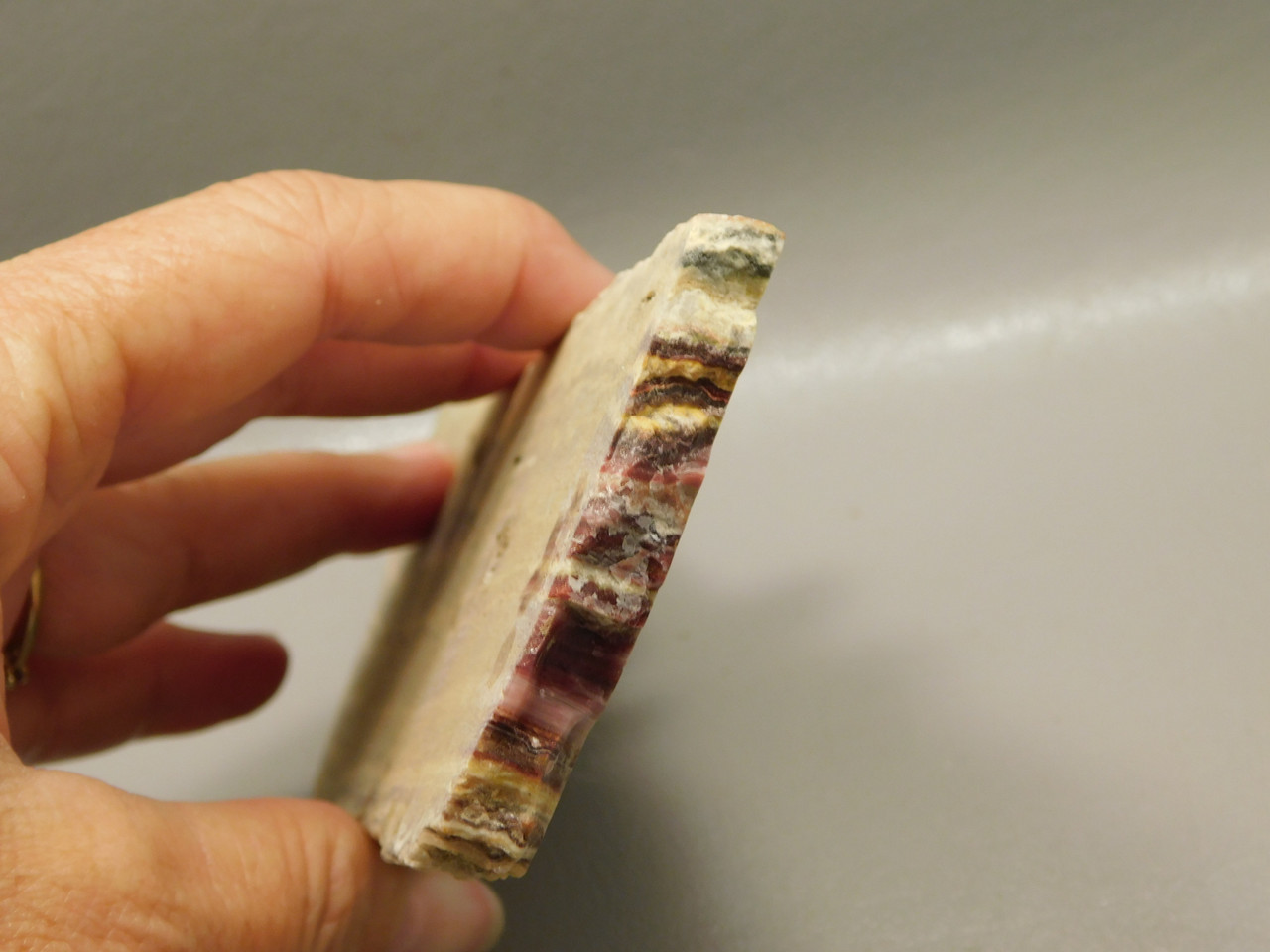 Candy Opal Unpolished Rough Rock Stone Slab Bacon Opal #O2